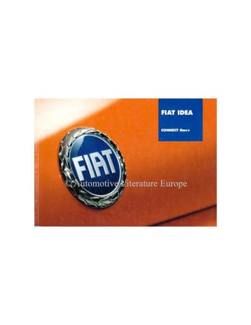 2004 FIAT CONNECT NAV+ INSTRUCTIEBOEKJE NEDERLANDS