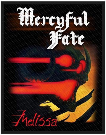 Mercyful Fate - Melissa - patch officiële merchandise, Ophalen of Verzenden, Nieuw, Kleding