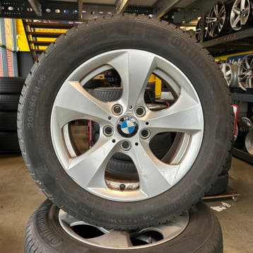 BMW 3-serie F30/F31 winterset, 5x120 205/60-16 | 0226-09, Gebruikt, 16 inch, Banden en Velgen, 205 mm