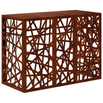 vidaXL Airconditioner hoes Roestkleurig 110 x 50 x 80 cm, Verzenden, Nieuw
