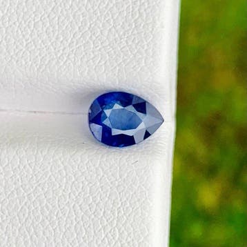 Zonder minimumprijs - 1 pcs Blauw Saffier - 1.41 ct -, Nieuw