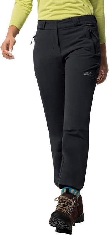 Jack Wolfskin Softshellbroek L | Retourdeal 29% Korting, Zwart, Nieuw, Ophalen of Verzenden, Jack Wolfskin