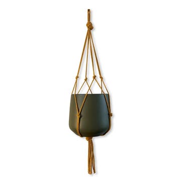 Minimalistische Plantenhanger - Kies kleur en lengte -, Huis en Inrichting, Ophalen of Verzenden, Nieuw