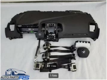 Dashboard + Airbags + Veiligheidsgordels Renault Scenic, Verzenden, Nieuw, Renault