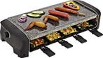 Gourmetstel Raclette 8p | Steengrill 42x21 | Retourdeal 2..., Witgoed en Apparatuur, Gourmetstellen, Ophalen of Verzenden, Nieuw