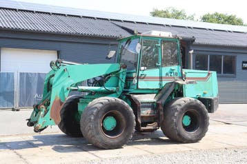 Veiling: Wiellader Ahlmann AZ18 Diesel 1996, Ophalen, Wiellader of Shovel