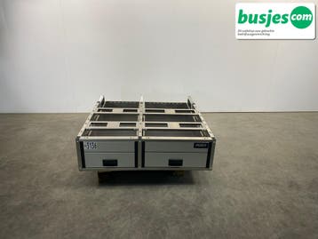 Aluca bedrijfswageninrichting 1130x1240x300mm (3136), Ophalen of Verzenden