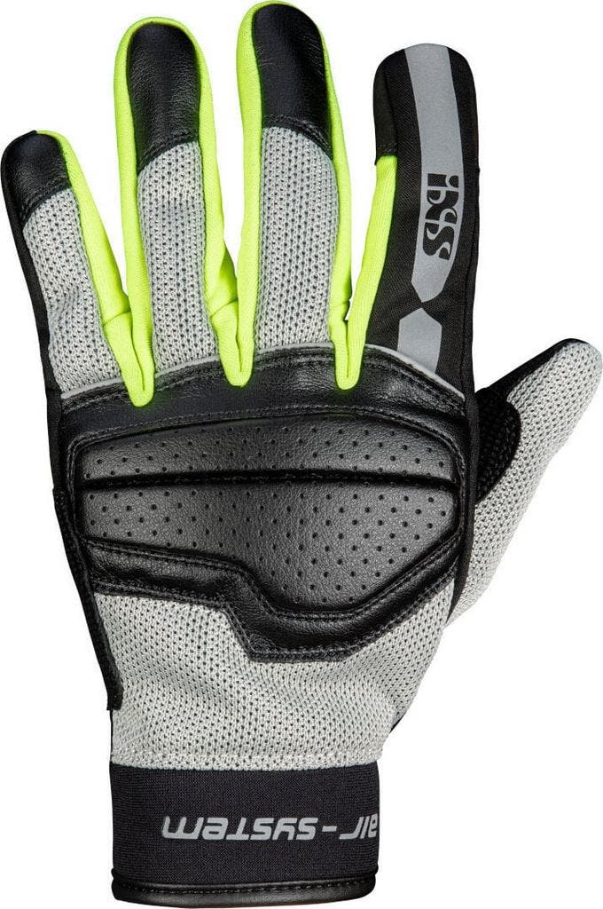 IXS Evo-Air Dames Zwart Grijs Geel Handschoenen, Motoren, Kleding | Motorkleding, Dames, Nieuw met kaartje, Handschoenen, Verzenden