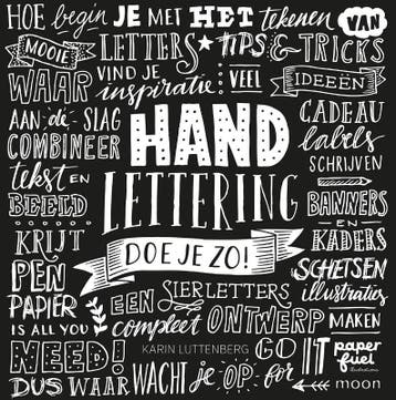 Handlettering doe je zo! - Karin Luttenberg 9789048834228, Verzenden, Gelezen, Karin Luttenberg
