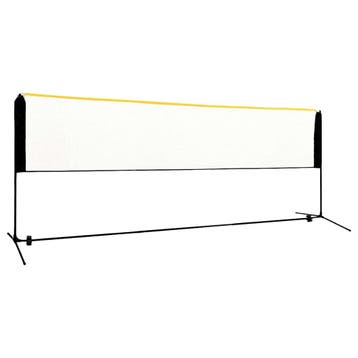 vidaXL Badmintonnet verstelbaar 400x103x94-158 cm metaal, Verzenden, Nieuw