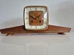Klok - Junghans - Hout, Messing, Glas - 1950-1960 -