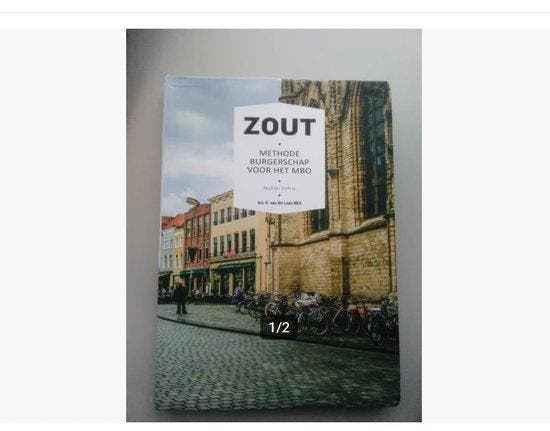 9789082071641 ZOUT Methode burgerschap voor het MBO nivea..., Boeken, Schoolboeken, Zo goed als nieuw, Verzenden