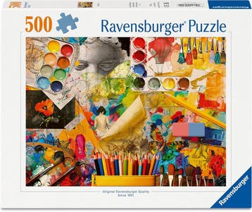 Art Studio Puzzel (500 stukjes) | Ravensburger - Puzzels, Hobby en Vrije tijd, Verzenden, Nieuw