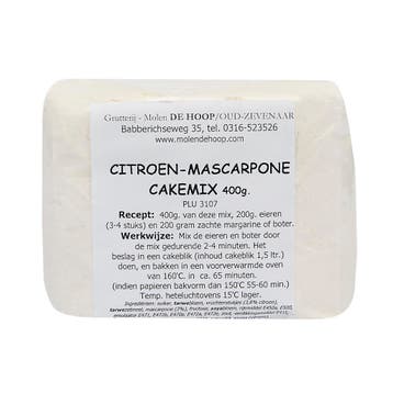 Molen de Hoop Citroen Mascarpone cake 400gr, Verzenden, Nieuw