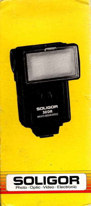 Soligor 30DA Multi-Dedicated Flitser voor Spiegelreflexcamer, Verzenden, Nieuw