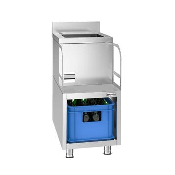 GGM Gastro | Cocktail werktafel - Rvs - 400x590mm - met |, Verzenden, Nieuw in verpakking, Meubilair
