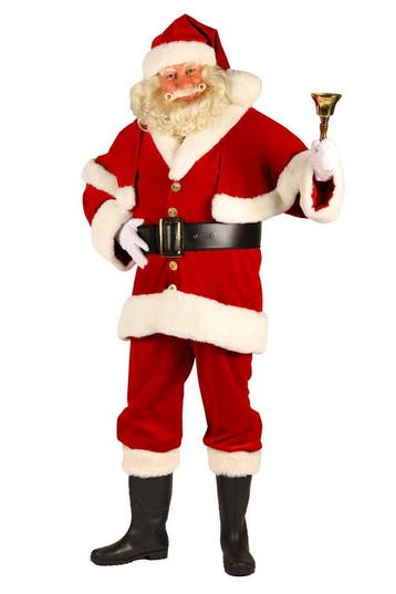 Kerstman met cape deluxe, Ophalen of Verzenden, Nieuw