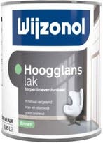 Wijzonol Hoogglanslak Binnen Terpentineverdunbaar 1 liter, Ophalen of Verzenden, Nieuw