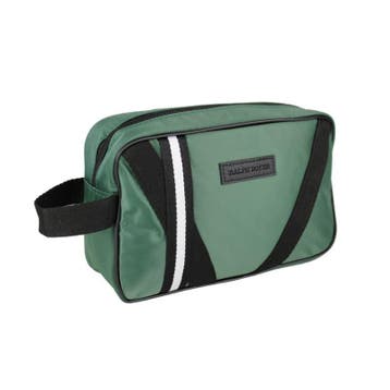 Toilettas Handvat Zwart & Groen, Verzenden, Nieuw