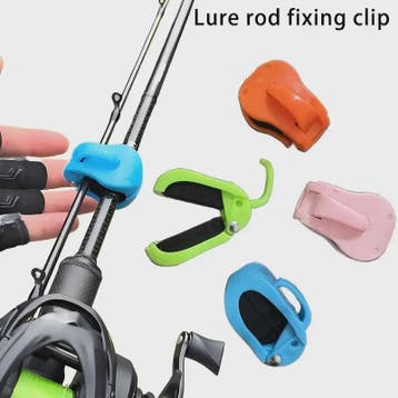 2x Hengelhouder Clip - Snel Bevestigen, Ã‰Ã©nhandig Gebruik,, Verzenden, Nieuw
