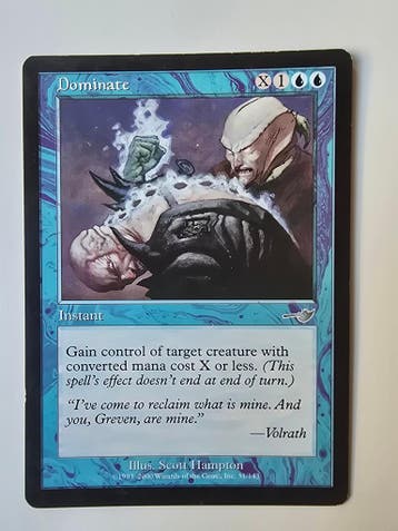 DOMINATE (NEMESIS) (31/143) (MTG) (TRADING CARD), Verzenden, Gebruikt