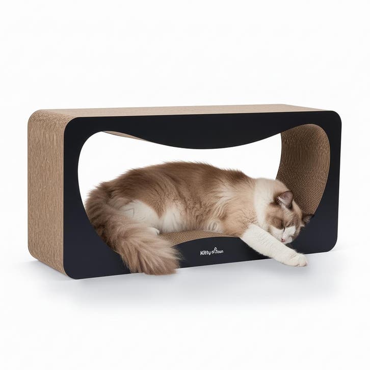 Luxe Krabsofa Kitty Town Luna XL – Krabkarton en Krabmeubel, Dieren en Toebehoren, Krabmeubelen, Krabplank, Nieuw, Ophalen of Verzenden
