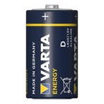 Varta Langdurige alkaline D-batterijen - 1,5V - set van 2..., Ophalen of Verzenden, Nieuw