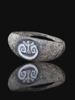 Oud-Romeins Extreem Rare Bronze Senate Seal Ring