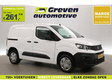 Peugeot Partner 1.5 BlueHDI 102PK | Marge | Airco | Cruise, Euro 6, Wit, Nieuw, Lease