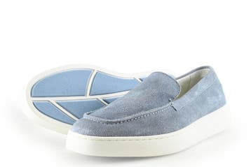 Greve Loafers in maat 42 Blauw, Loafers, Zo goed als nieuw, Greve, Verzenden