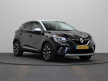 Zakelijke Lease |  Renault Captur E-Tech Hybrid 145pk Techno, Automaat, Gebruikt, Euro 6, Zwart