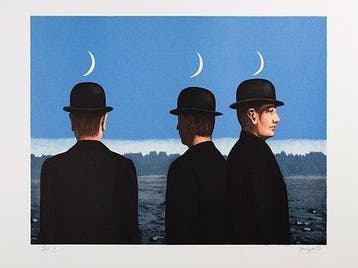 René Magritte (after) - Le Chef dOeuvre ou Les Mystères de