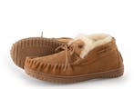 Warmbat Pantoffels in maat 40 Cognac, Kleding | Dames, Schoenen, Overige kleuren, Verzenden, Zo goed als nieuw, Pantoffels of Sloffen