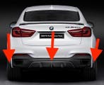 BMW X6 F16 Carbon diffuser, Verzenden
