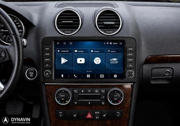 Radio navigatie mercedes ML carkit android 16 apple carplay, Ophalen of Verzenden, Nieuw