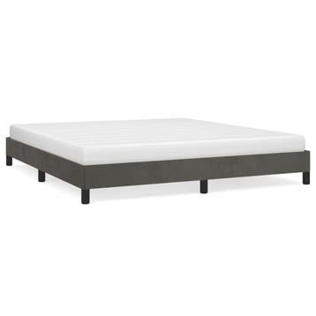 Slaapkamer Bedframe Grijs | 54% Korting - B-keuze, Ophalen of Verzenden, 200 cm, 160 cm, Nieuw