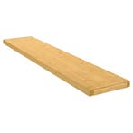 Wandschap bamboe 100x20x4 | Retourdeal 29% Korting, Ophalen of Verzenden, Nieuw