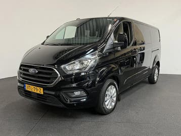 Ford Transit Custom 300 2.0 TDCI L2H1 Limited Dubbele cabine, Automaat, Stof, Gebruikt, Euro 6