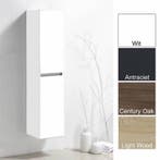 Senza Wit Kolomkast 160x35X35CM (Badkamermeubels), Ophalen of Verzenden, Nieuw