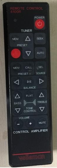 Afstandsbediening Velleman remote control 4100r, Audio, Tv en Foto, Ophalen of Verzenden, Nieuw, Origineel