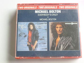 Michael Bolton - Everybodys Crazy + Michael Bolton (2 CD), Ophalen of Verzenden, Zo goed als nieuw