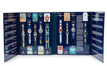 RARE Swatch Olympic Legends Historical Set (1996) - NOS |, Nieuw