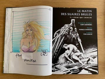 Le Matin des suaires brûlés T1 + dédicace - C - 1 Album -, Boeken, Nieuw