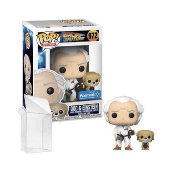 Funko Pop  Back to the Future  Doc &amp; Einstein 972 Walmart, Verzenden, Nieuw