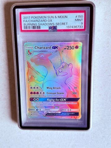 Pokémon - 1 Graded card - Charizard 150 Foil, Full art,, Nieuw