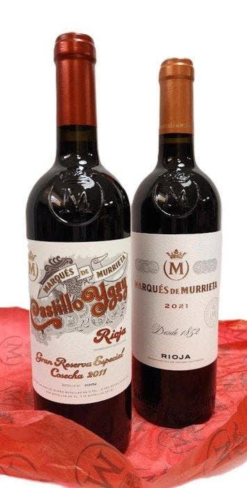 2011 Marqués de Murrieta, Castillo Ygay & 2021 Marqués de, Nieuw