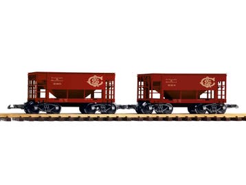 PIKO 38952 2er Set Schüttgutwagen C&S (Goederenwagons), Ophalen of Verzenden, Nieuw, Overige typen, Analoog