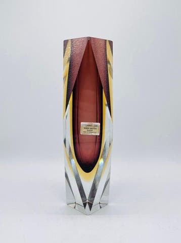 Murano - Vaas - Glas - Grote Sommerso-vaas