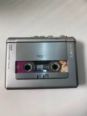 Sony - TCM-450 Draagbare bandrecorder, Nieuw