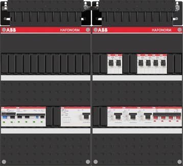 ABB Hafonorm PV-EV-WP-Groepenkast | HS 40A - 4 x ALS 63A, Ophalen of Verzenden, Nieuw, Groepenkast